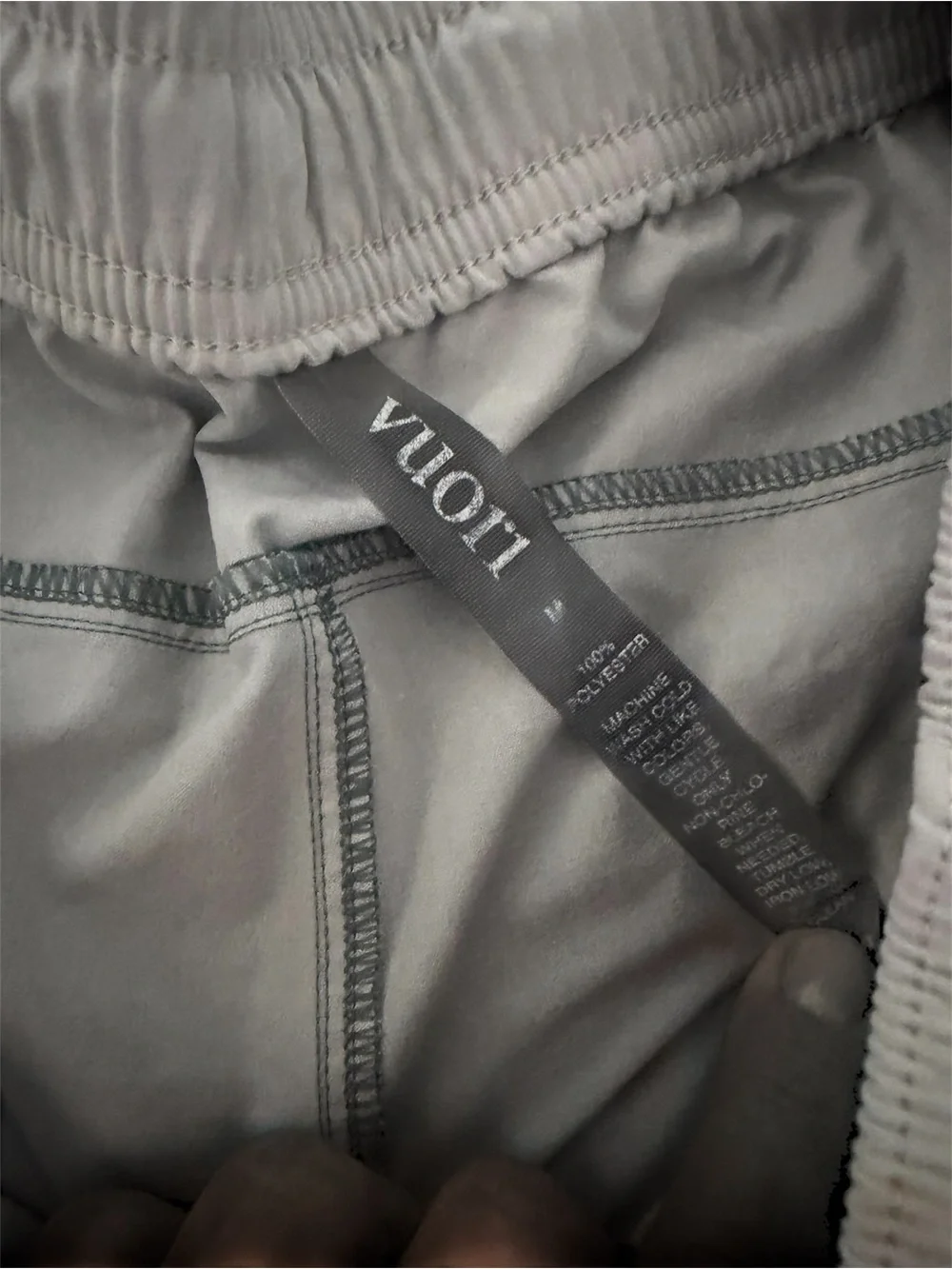 men's vuori  shorts floral with zippers